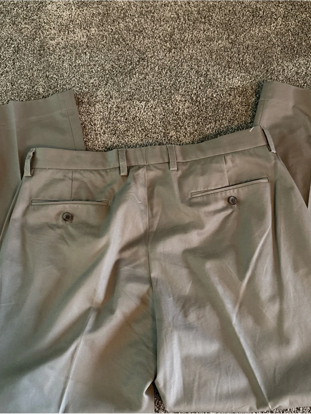 J Crew Mens Chino Pants  Sz 34x30  Straight Leg Trousers Flat Front Cocoa NWOT